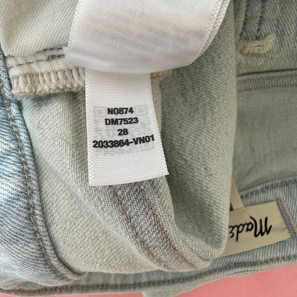 NEW Madewell The Curvy Perfect Vintage Jean Chesthunt Wash Blue High Waist US 28 - Picture 10 of 16
